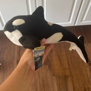 Orca Plush Seaworld